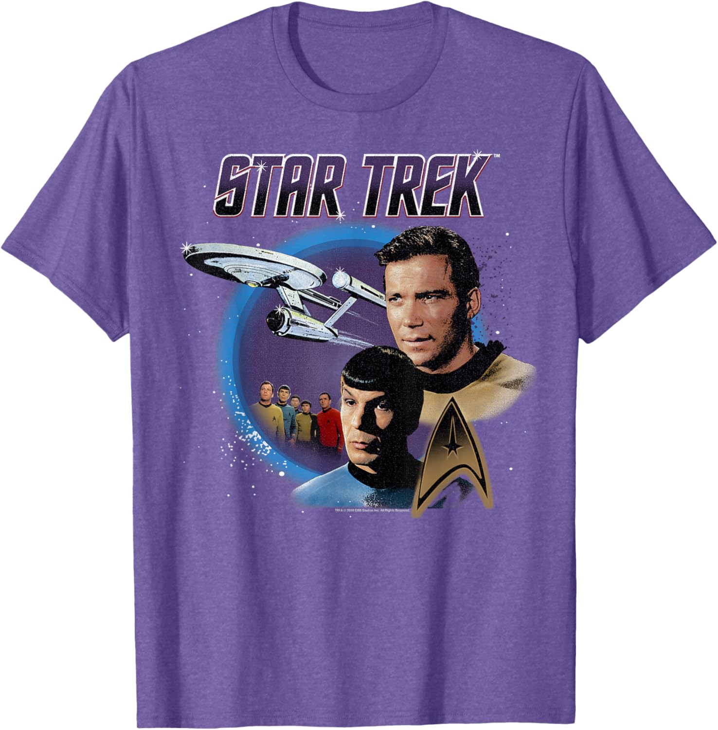 Vintage Star Trek Original Series Enterprise T-Shirt for Fans and Collectors - 10