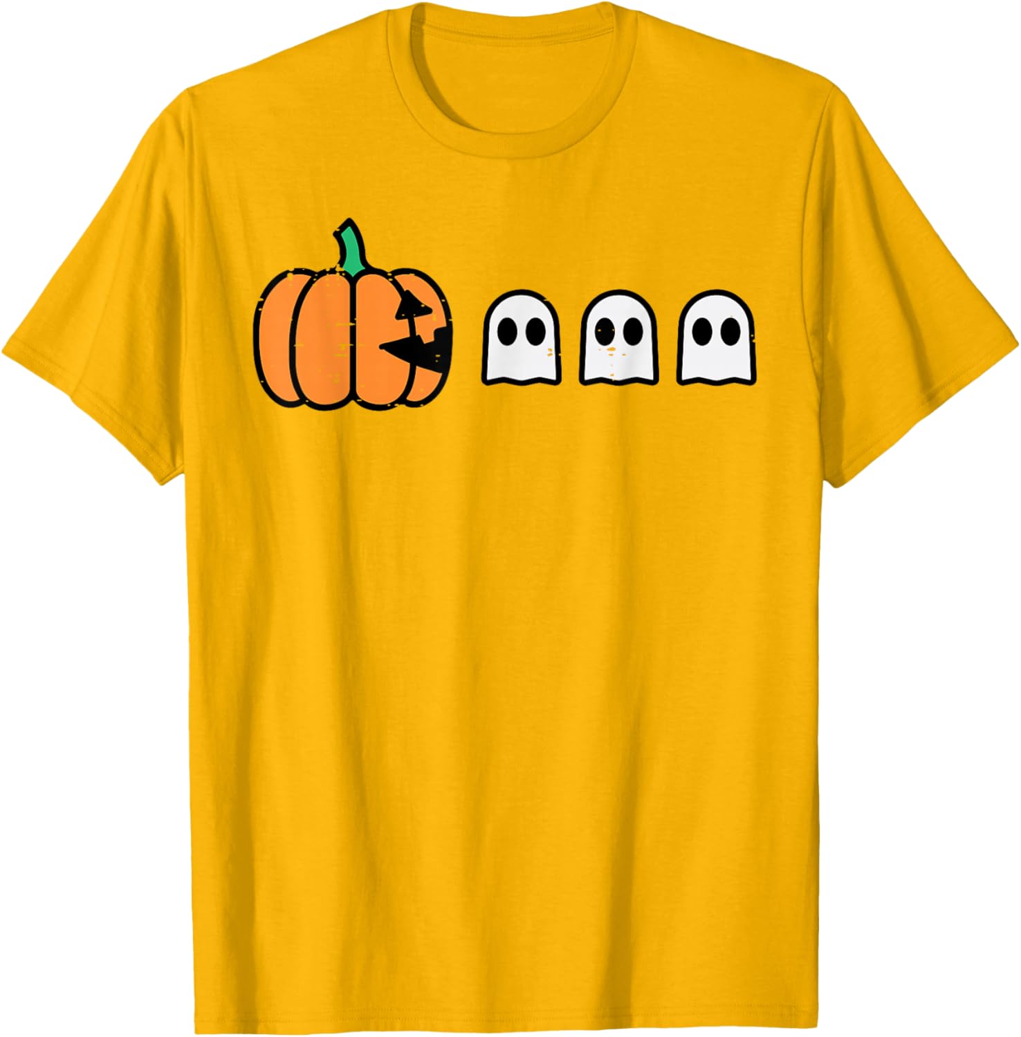 Halloween Gamer Pumpkin Ghost T-Shirt for Men Boys and Kids - 17