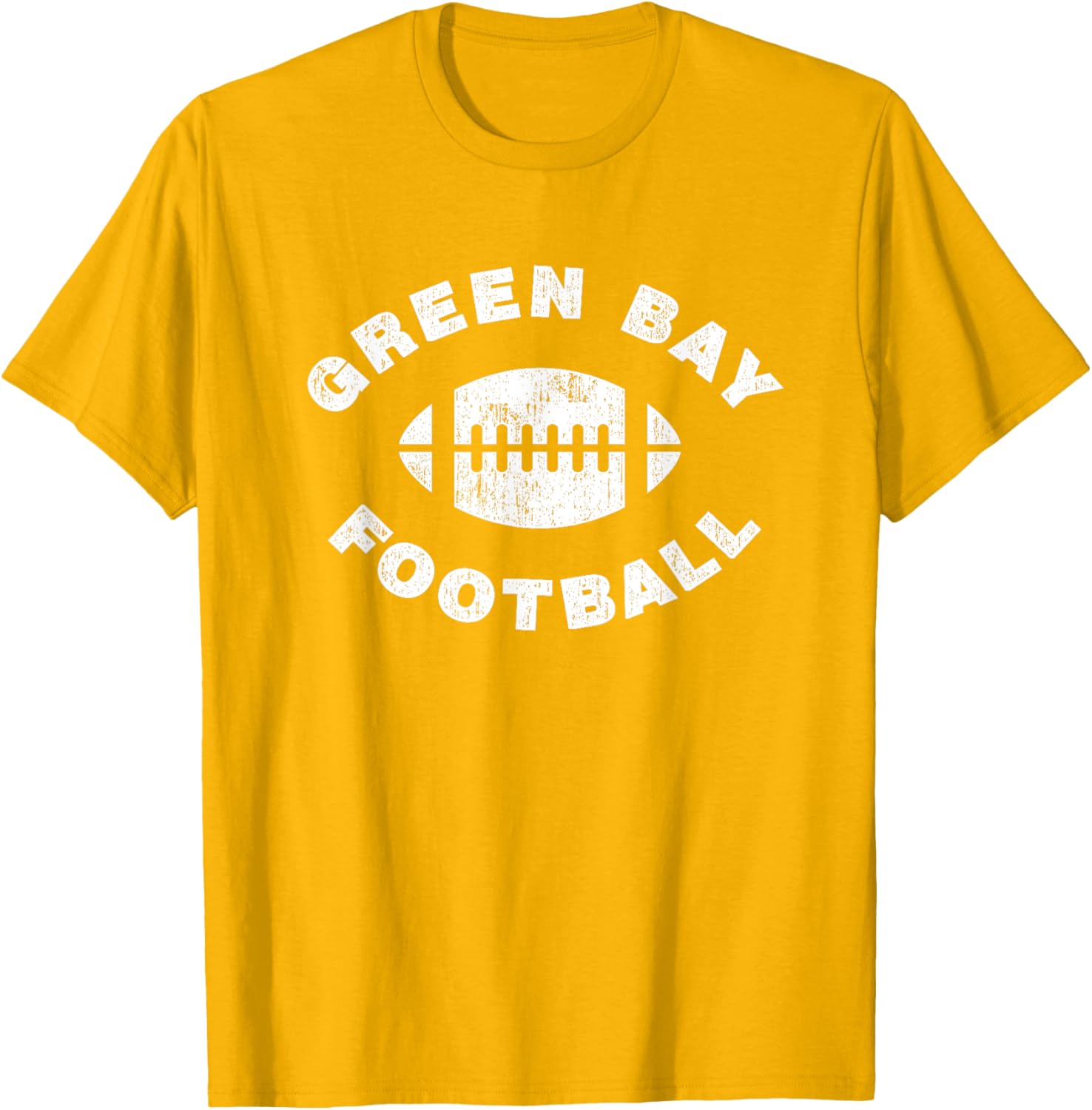 Green Bay Retro Vintage Distressed Football T-Shirt for Sports Fans - 15