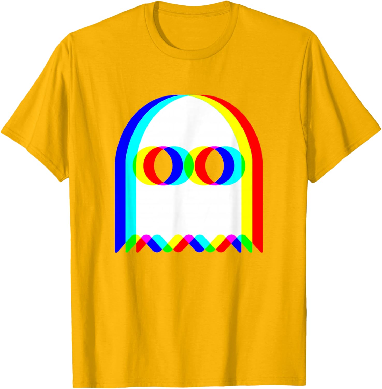 Funny Trippy Ghost Halloween T-Shirt for EDM Rave Party Fun - 20