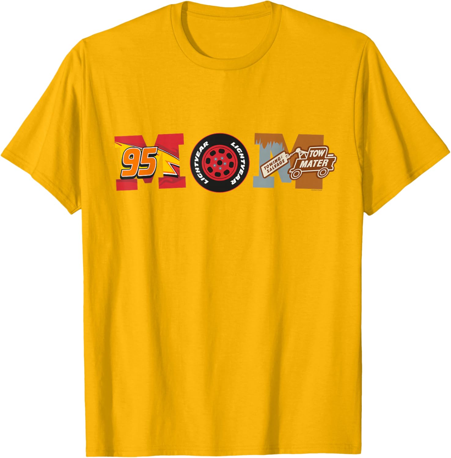 Disney Pixar Cars Mom T-Shirt Perfect for Mother's Day Birthday Gifts - 21