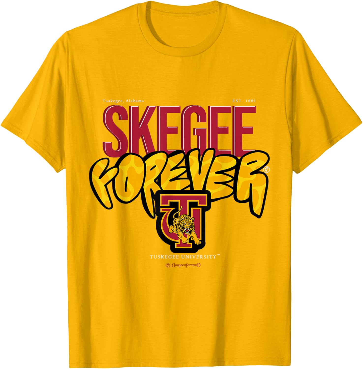 Tuskegee University Skegee Forever T-Shirt - Stylish Comfort for Fans - 2