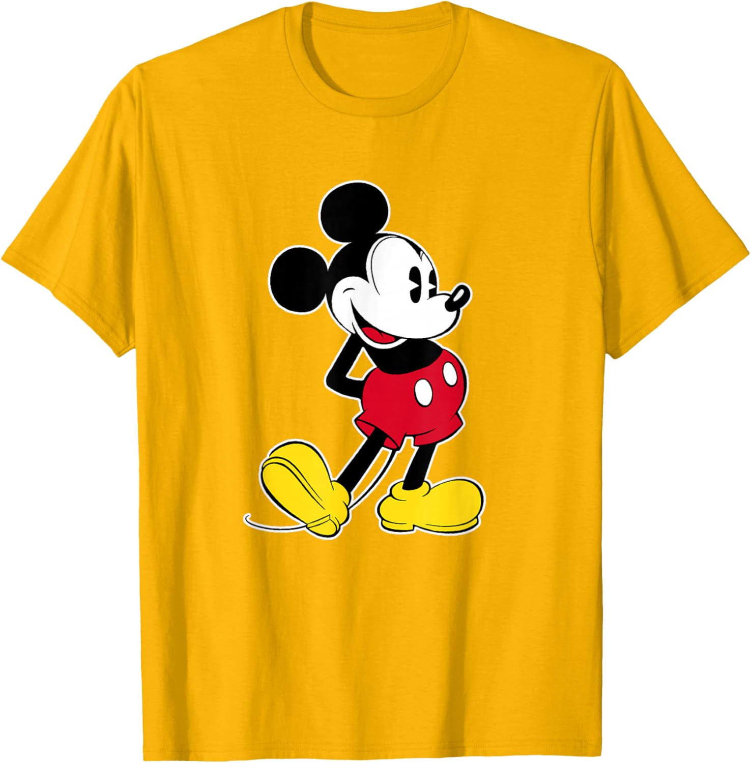 Disney Mickey Mouse Classic Pose T-Shirt for Fun and Fashion Lovers - 4