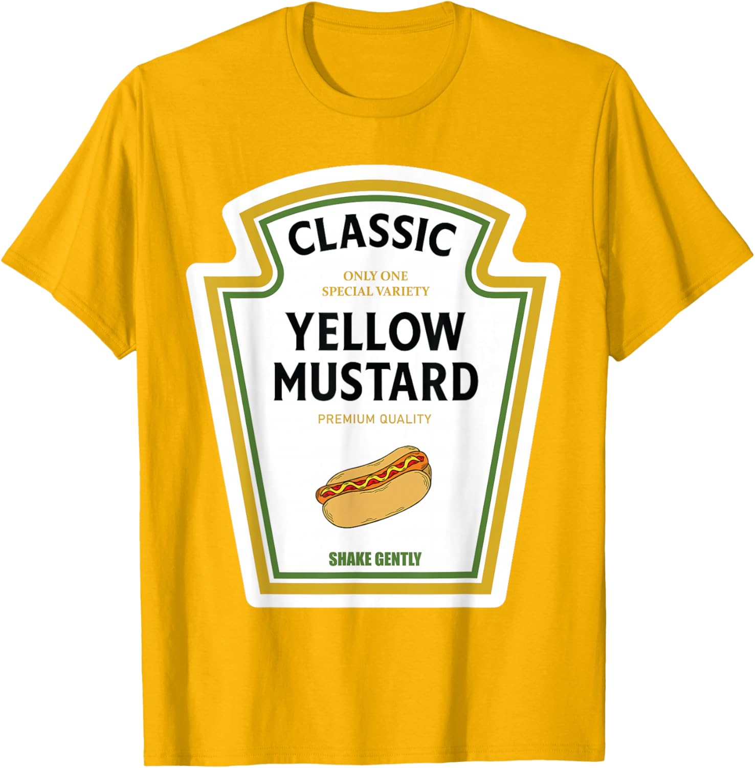 Mustard Halloween 2024 Family Matching Ketchup T-Shirt Costume - 1
