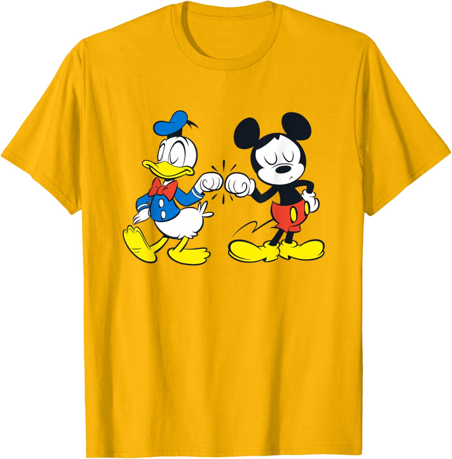 Disney Mickey Mouse and Donald Duck Best Friends T-Shirt for Fun Style - 2