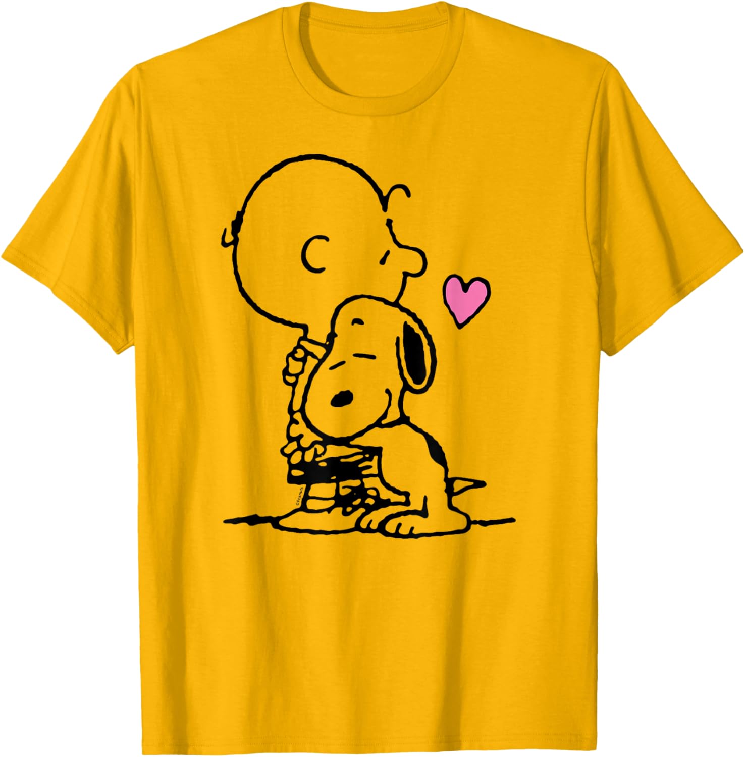 Snoopy Charlie Hug T-Shirt for Kids and Adults - Cute Casual Wear - 5