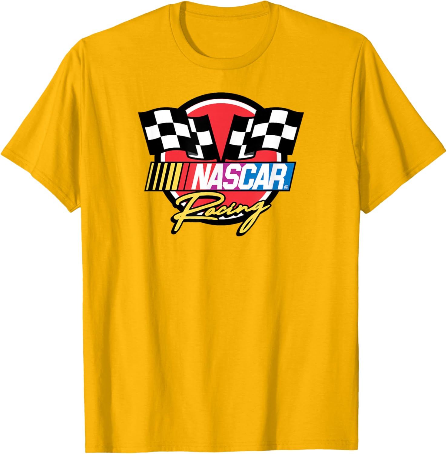 NASCAR Checkered Flags Logo T-Shirt for Racing Fans - Stylish Apparel - 10