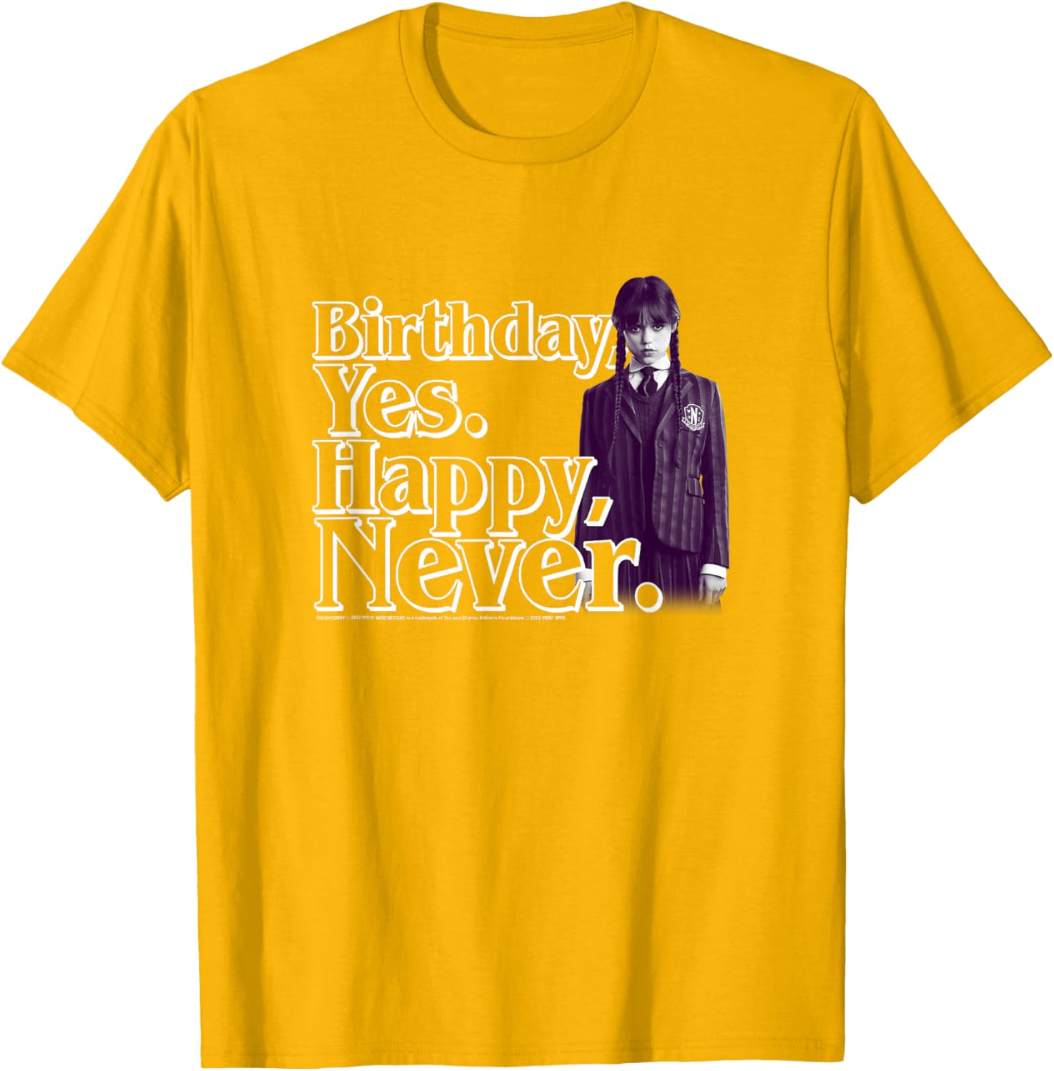 Happy Wednesday Birthday Shot T-Shirt for Festive Celebrations - 1