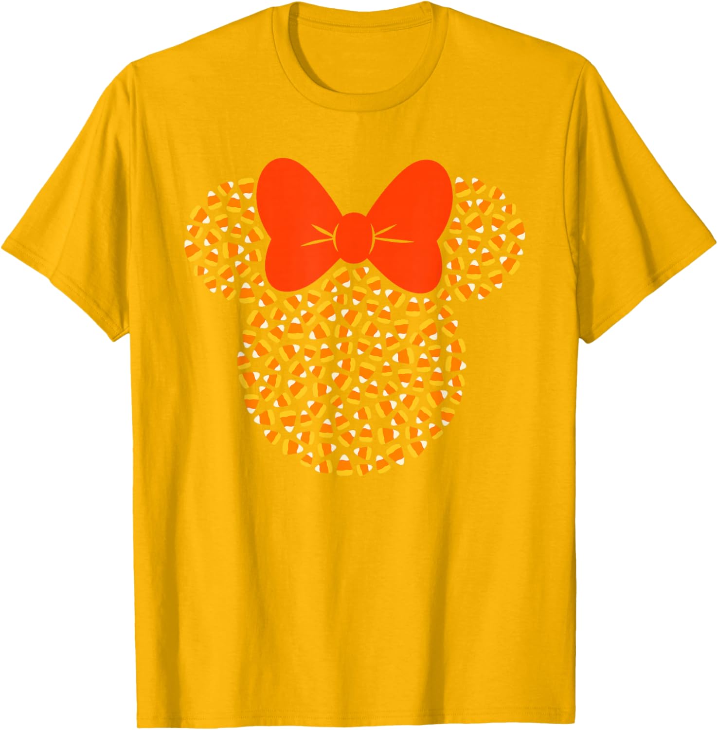 Disney Minnie Mouse Candy Corn Halloween T-Shirt for Fun Fall Celebrations - 7