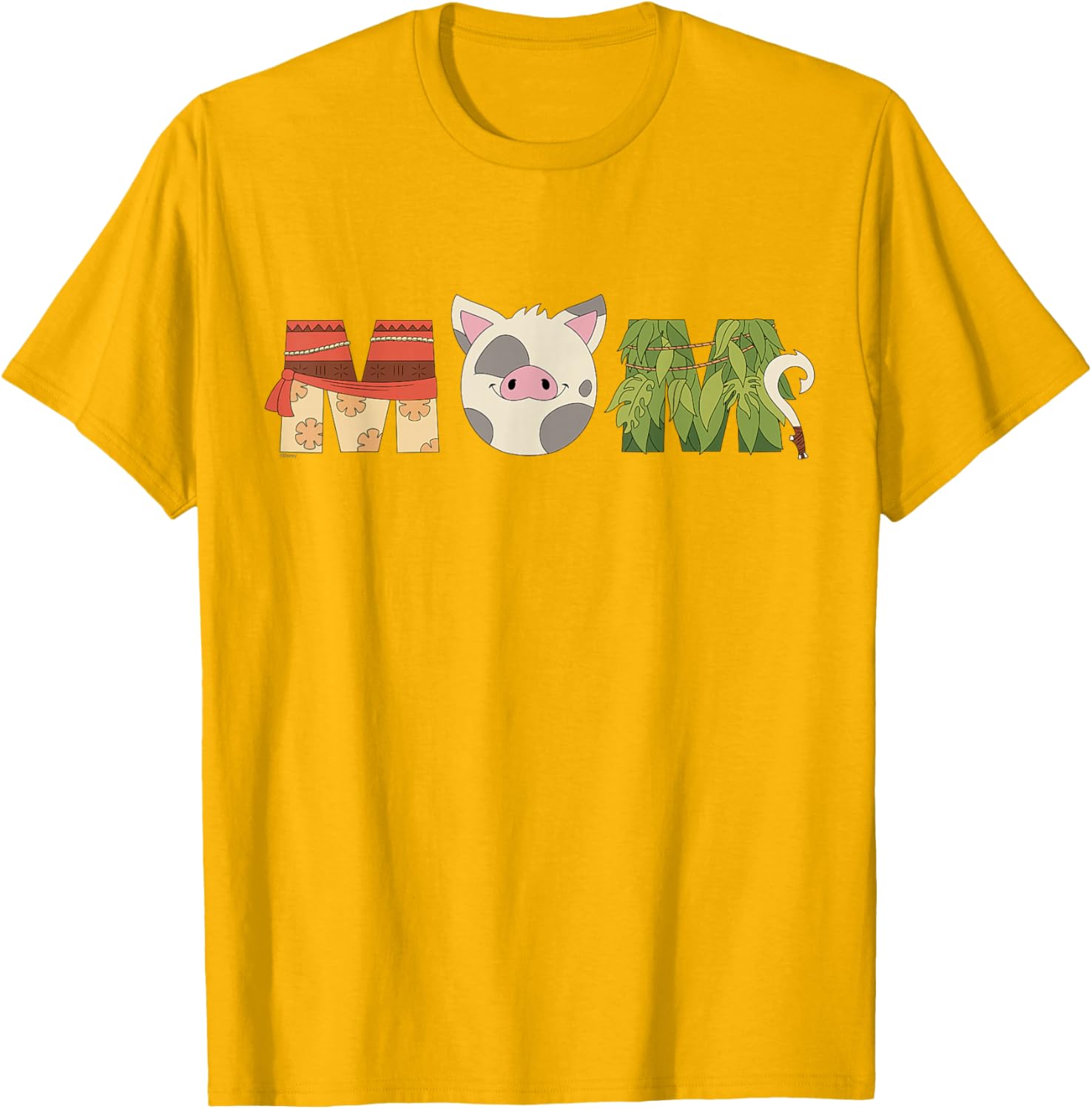 Disney Moana Best Mom T-Shirt featuring Pua and Maui for Mother's Day - 19