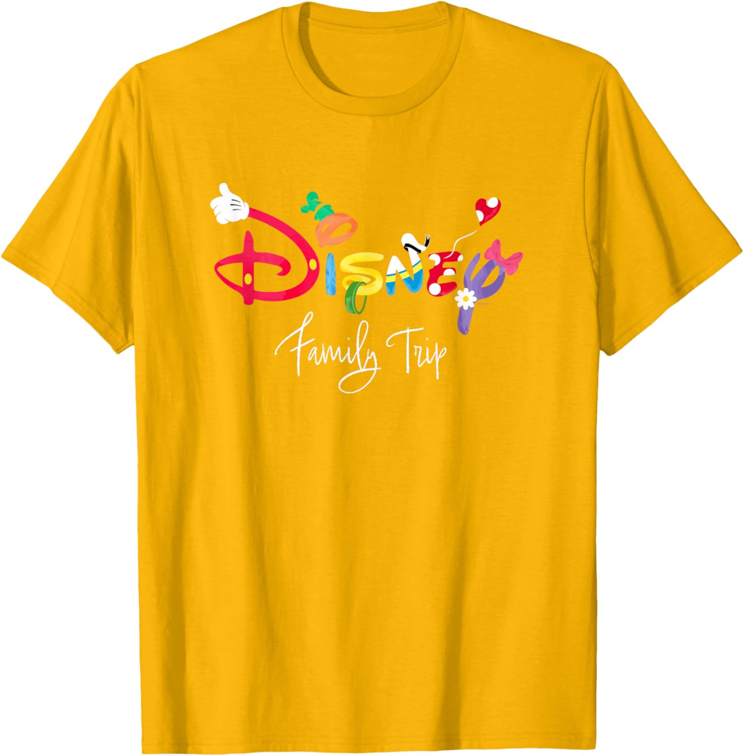 Disney Mickey & Friends Family Trip T-Shirt for Fun Memories - 3