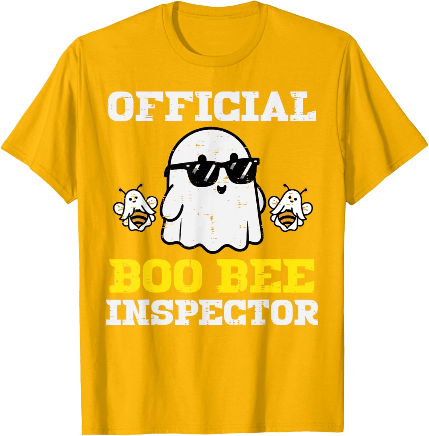 Halloween Boo Bee Inspector Funny Costume Tee for Men and Women - 25