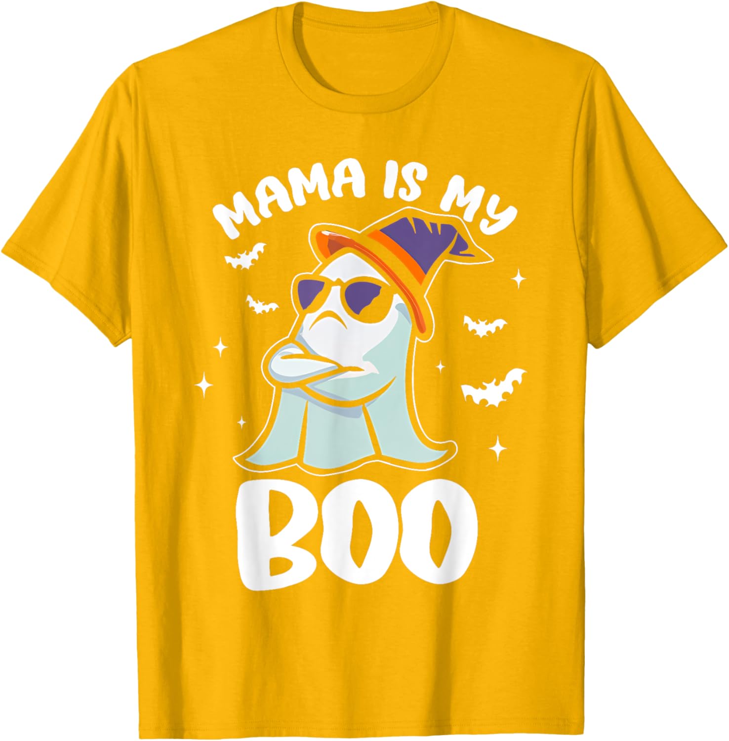 Groovy Mama Is My Boo Halloween T-Shirt for Toddlers and Kids - 9