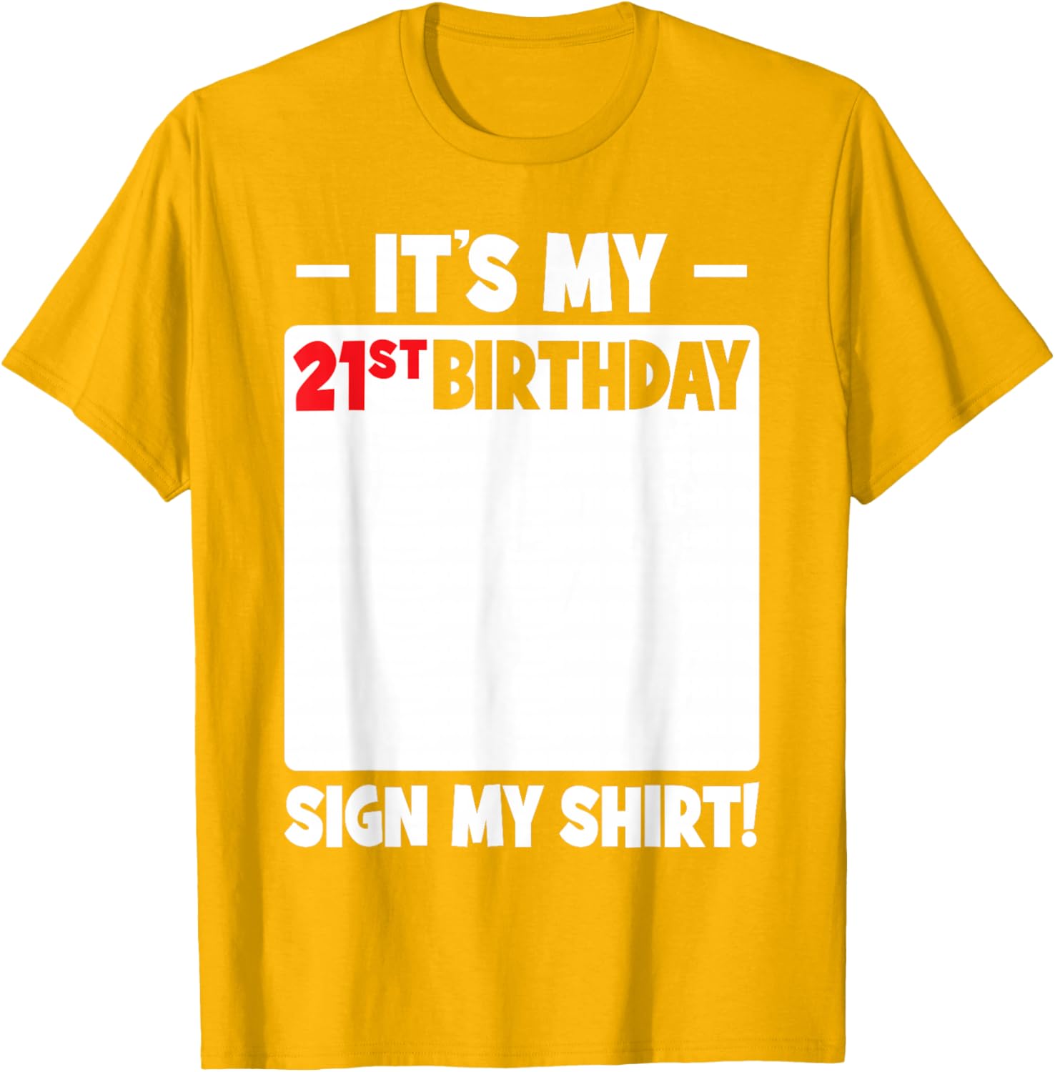 Funny 21st Birthday T-Shirt for Men and Women - Celebrate in Style - 5