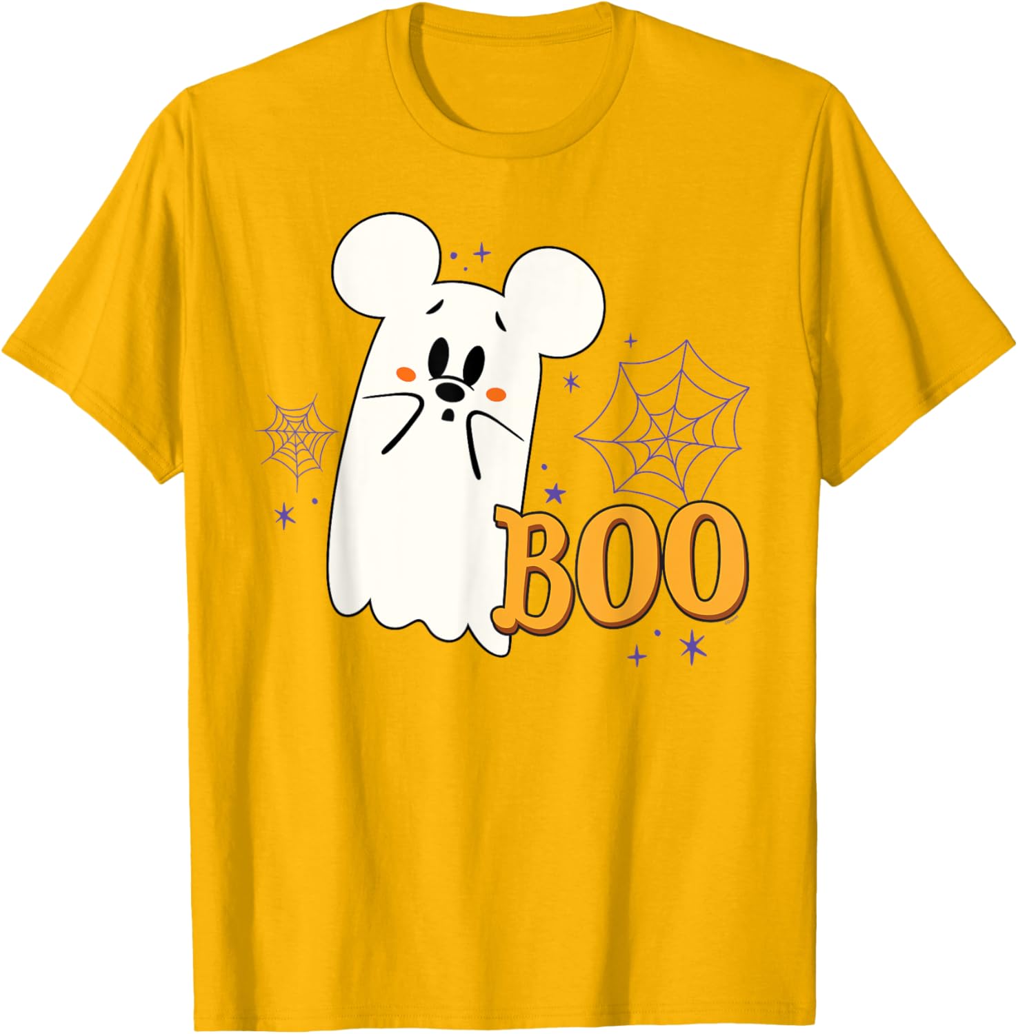 Cute Mickey Mouse Halloween Ghost T-Shirt for Kids and Adults - 4
