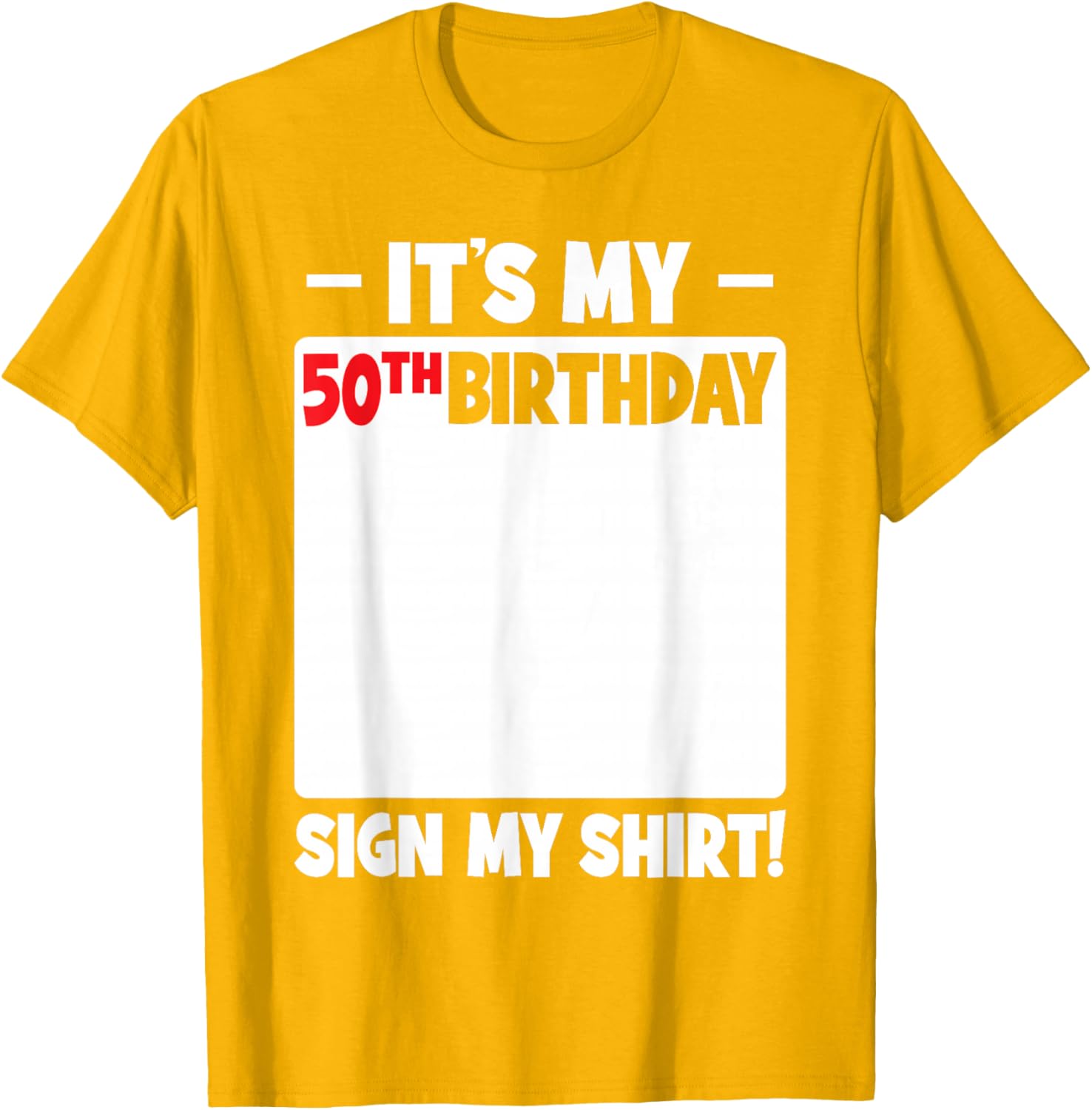 Funny 50th Birthday T-Shirt for Men and Women - Celebrate in Style! - 7