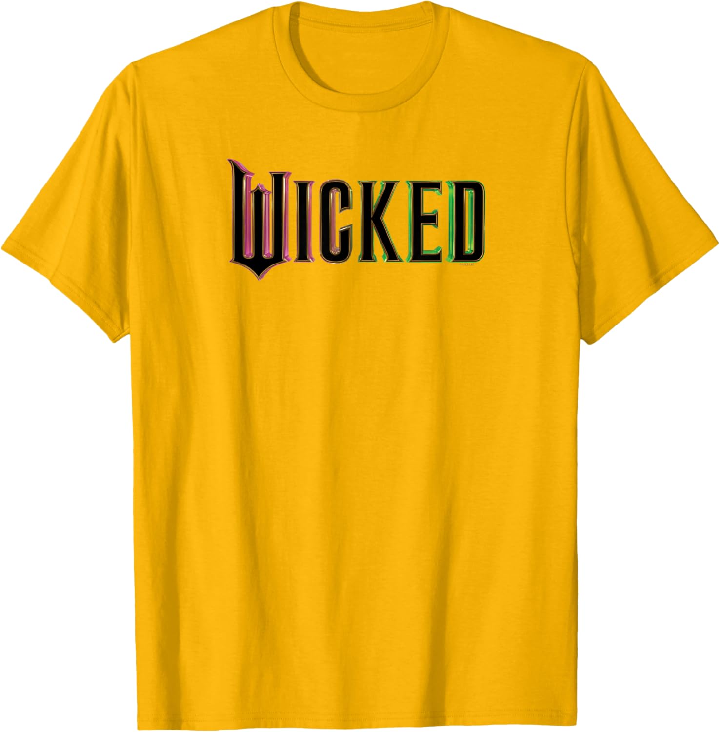 Wicked Pink and Green Logo T-Shirt for Trendy Fashion Lovers - 2