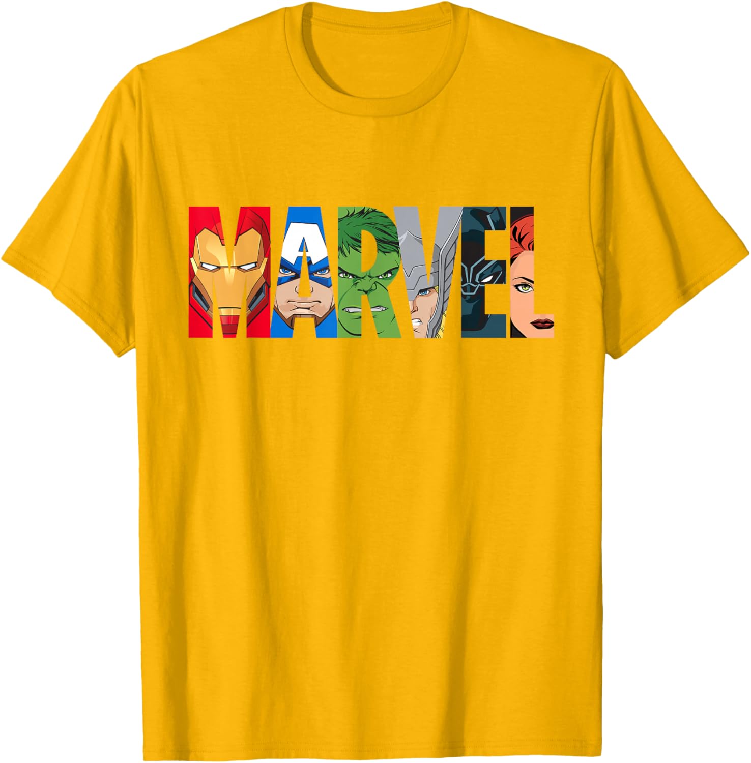 Marvel Avengers Super Heroes Logo T-Shirt for Fans and Collectors - 23