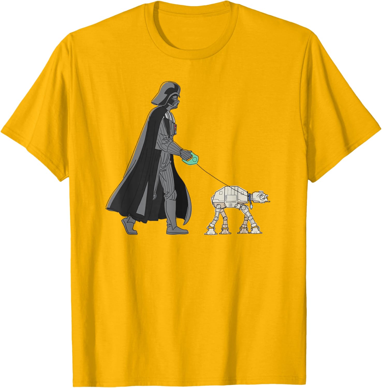 Darth Vader Dog Walker Meme T-Shirt for Star Wars Fans and Pets Lovers - 20