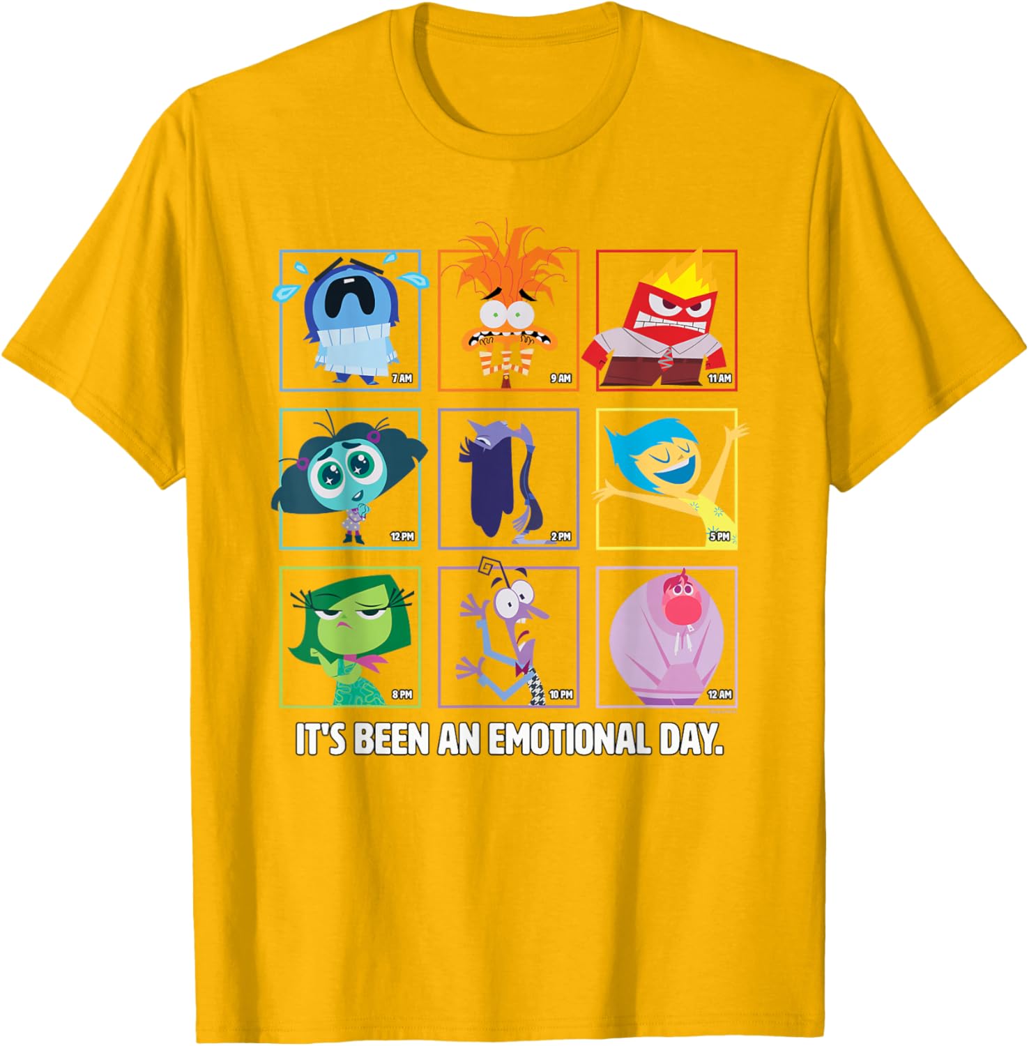 Inside Out 2 Emotions T-Shirt for Disney Fans - Fun & Stylish Apparel - 21