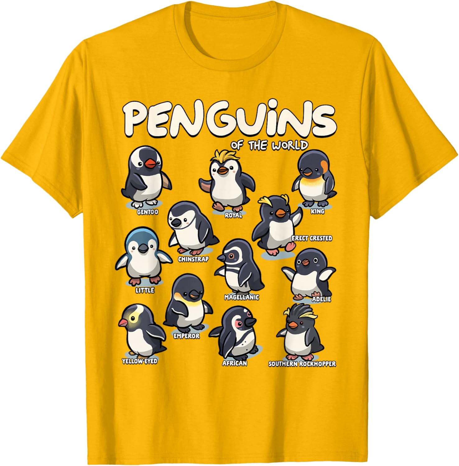 Cute Penguin Lovers T-Shirt for Animal Fans - Stylish Penguin Apparel - 20