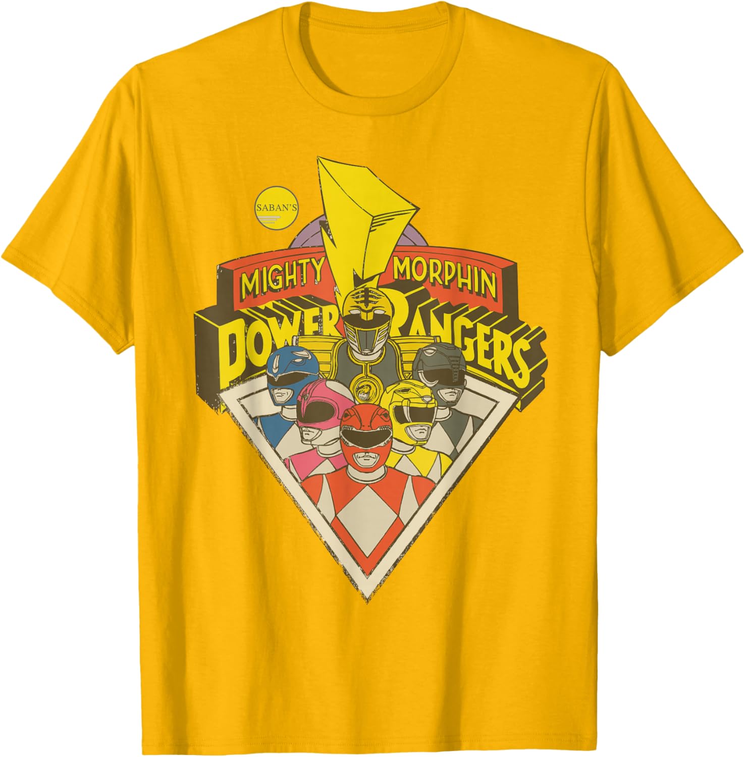 Power Rangers Team Logo T-Shirt for Fans of Adventure and Fun - 9