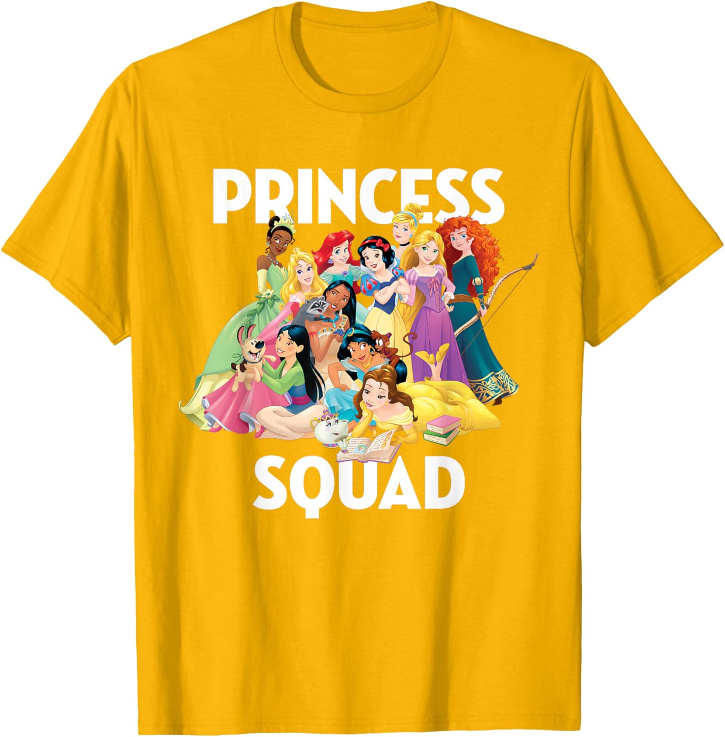 Disney Princess Squad T-Shirt for Kids Stylish Fun Apparel - 27