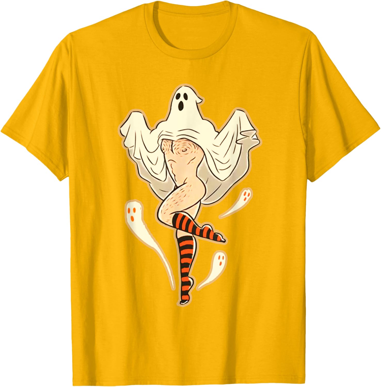 Vintage Funny Gay Halloween T-Shirt for Spooky Celebrations - 8