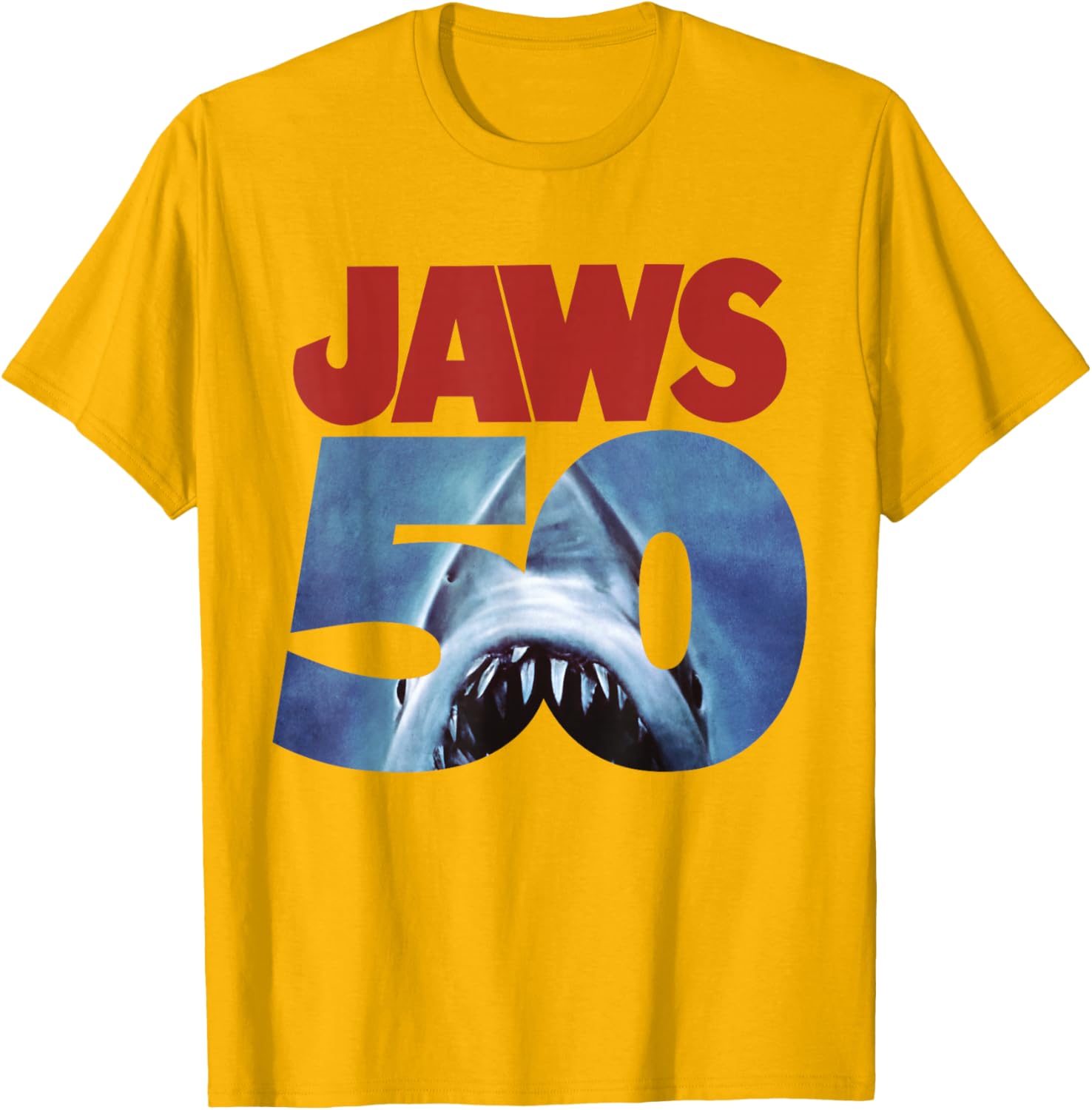 Jaws 50th Anniversary Front and Back T-Shirt for Movie Fans and Collectors - 19
