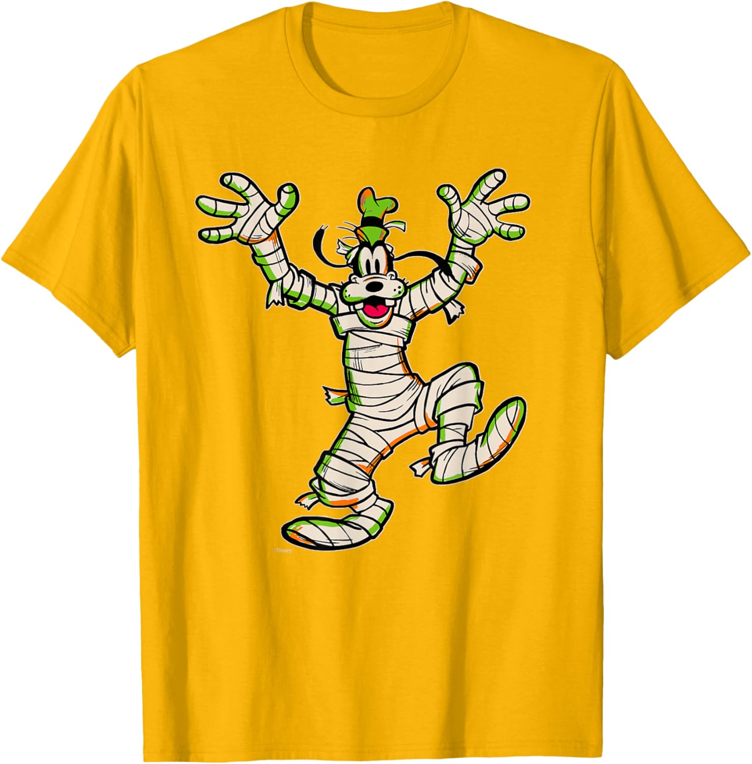 Disney 100 Goofy Mummy Halloween T-Shirt for Fun Costume Celebrations - 25