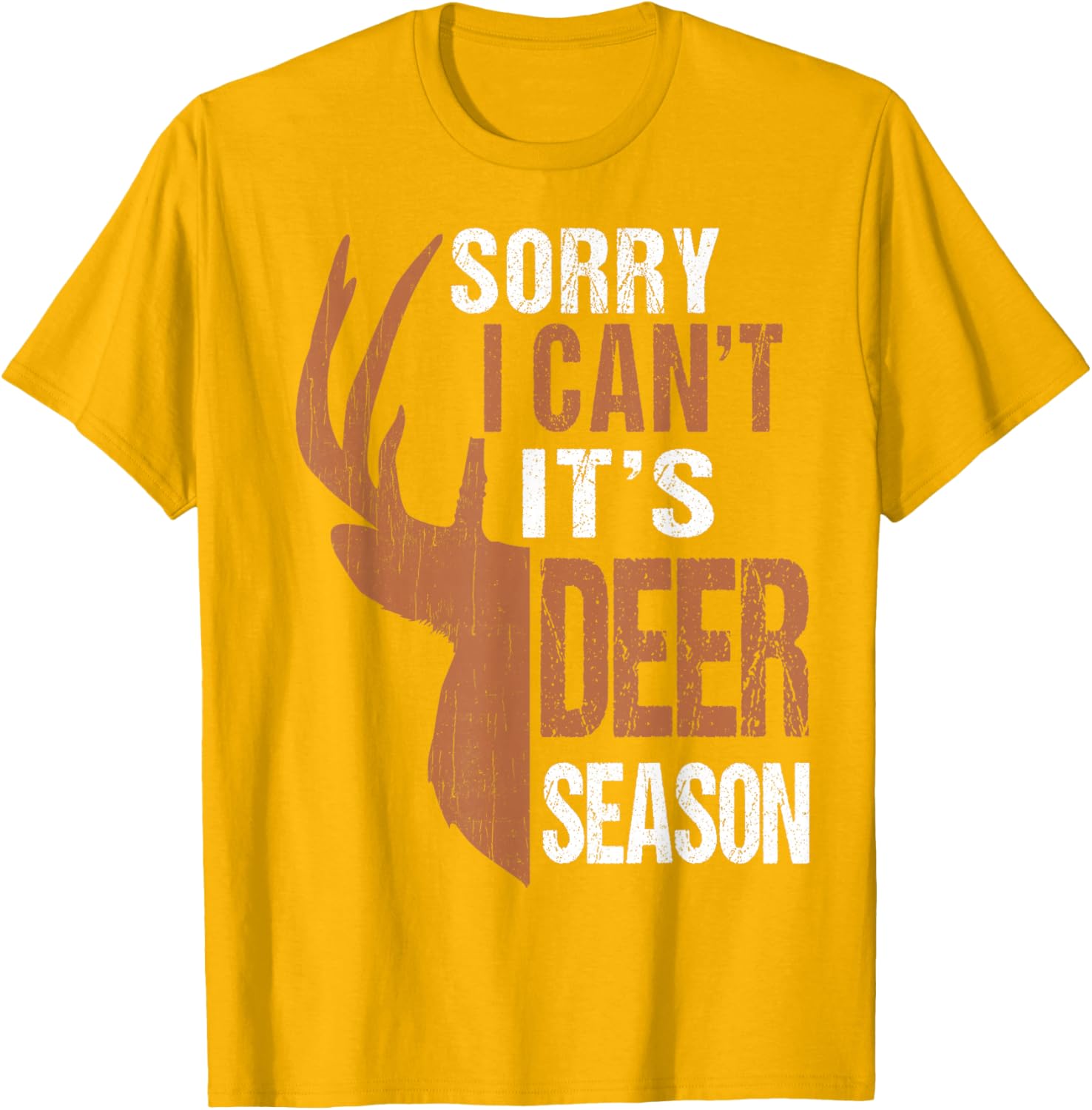 Funny Hunting Gift T-Shirt for Dads - Sorry Deer Season Design - 10