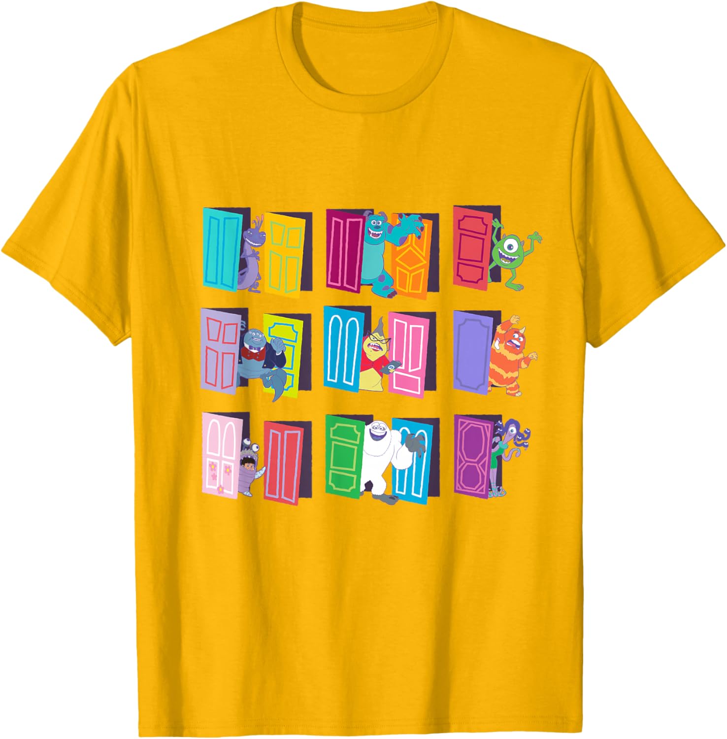 Monsters Inc Doors T-Shirt for Kids and Adults - Fun Disney Apparel - 20