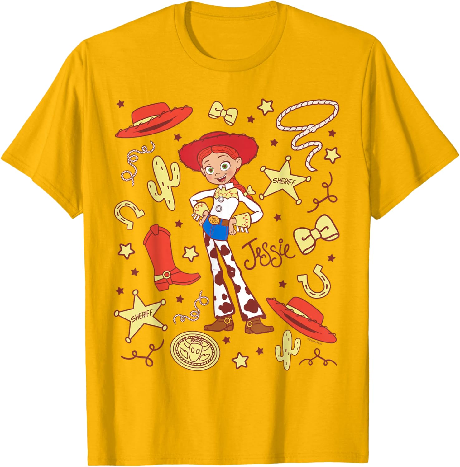 Toy Story Jessie Cowgirl Western Spirit T-Shirt for Kids and Adults - 13
