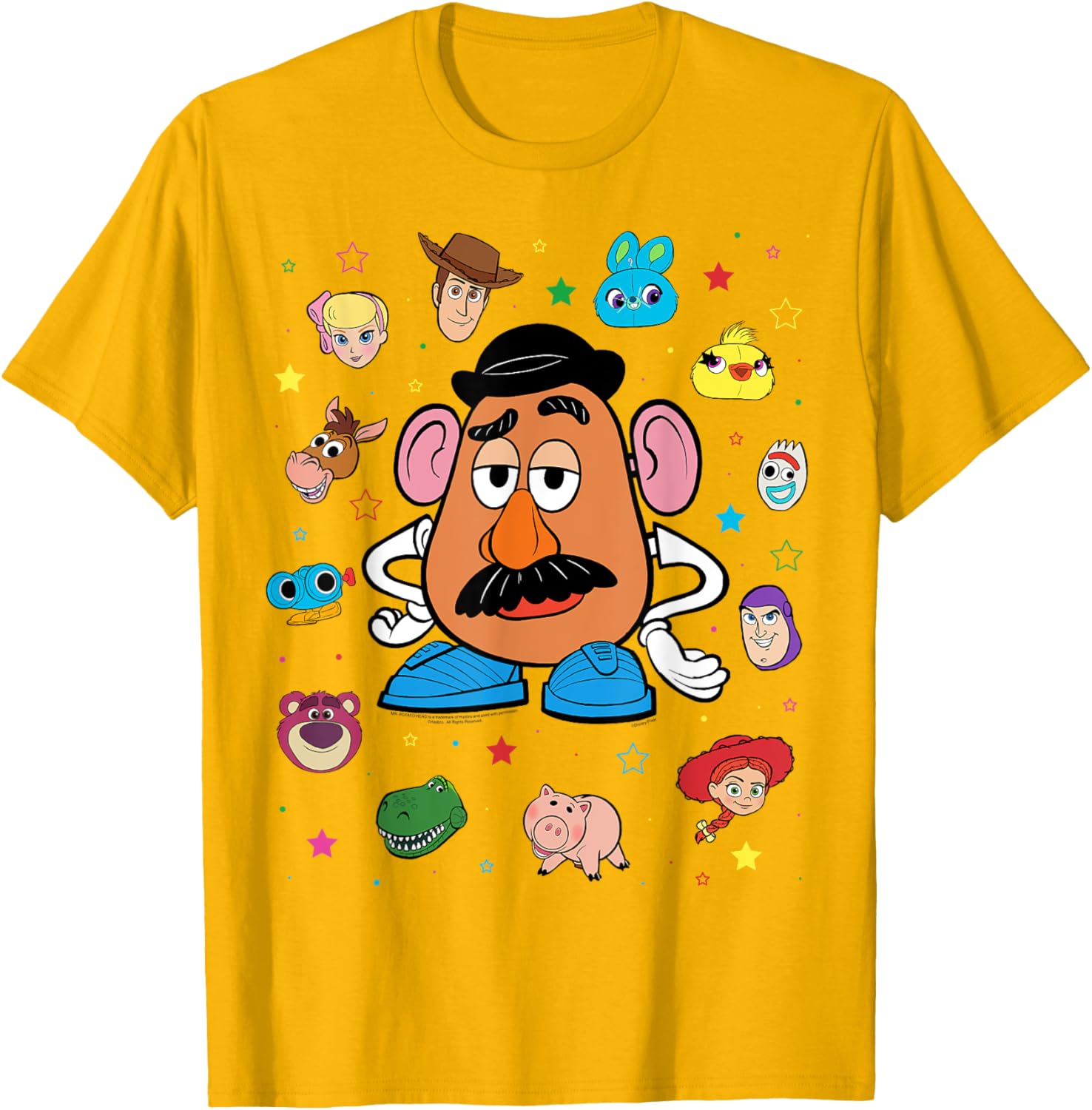 Disney Pixar Toy Story Mr. Potato Head Costume T-Shirt for Fun Dress Up - 20