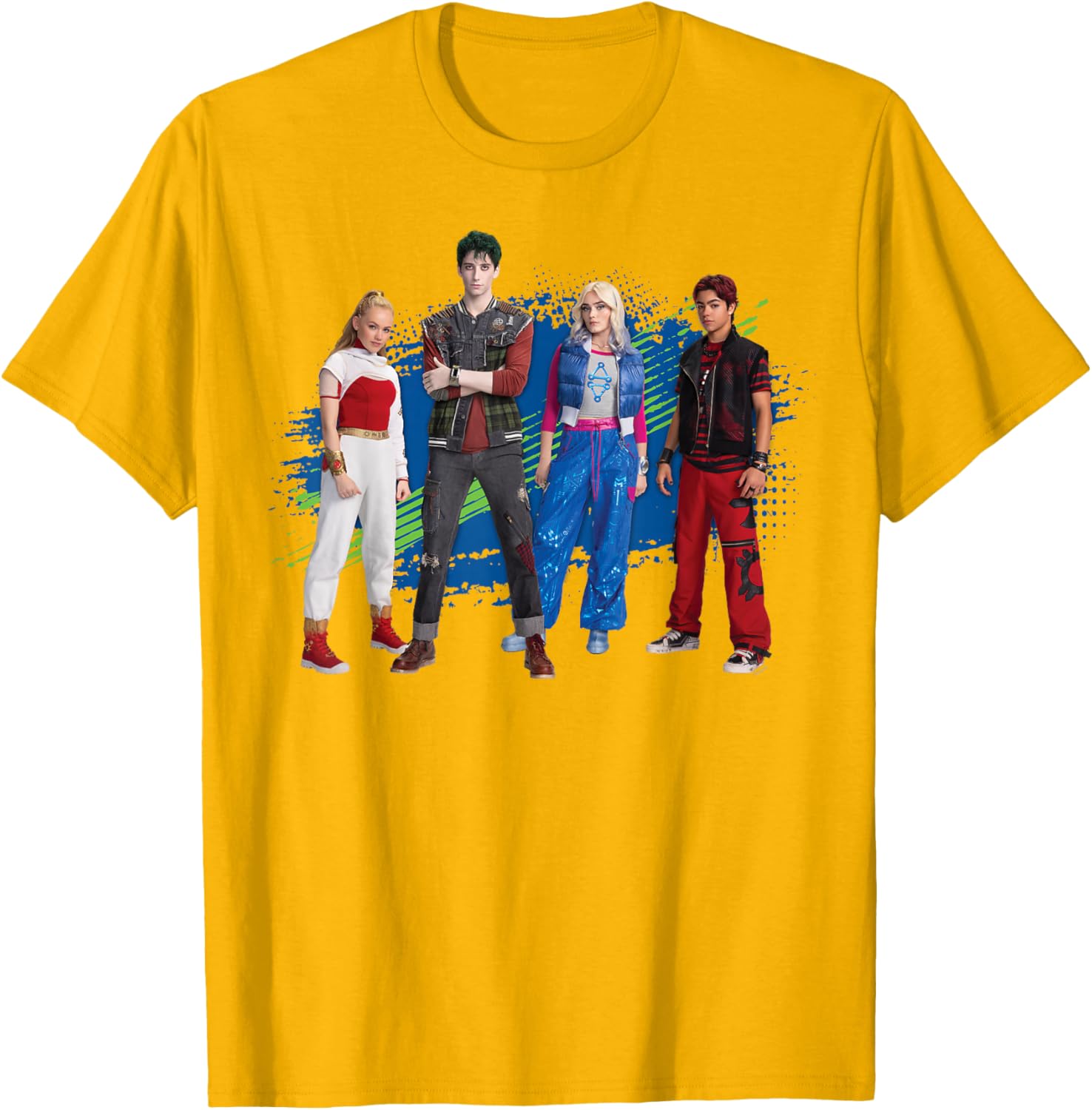 Disney Zombies 4 T-Shirt featuring Nova, Victor, Zed, and Addison - 9
