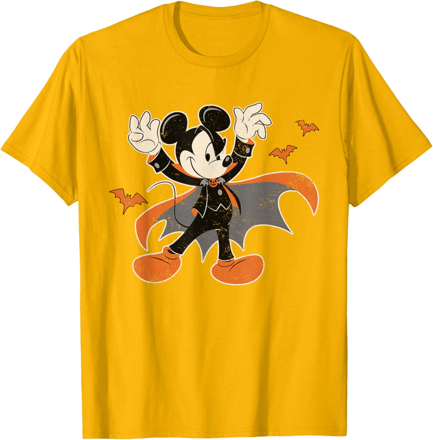 Disney Mickey Mouse Spooky Dracula Costume Halloween T-Shirt for Kids - 25