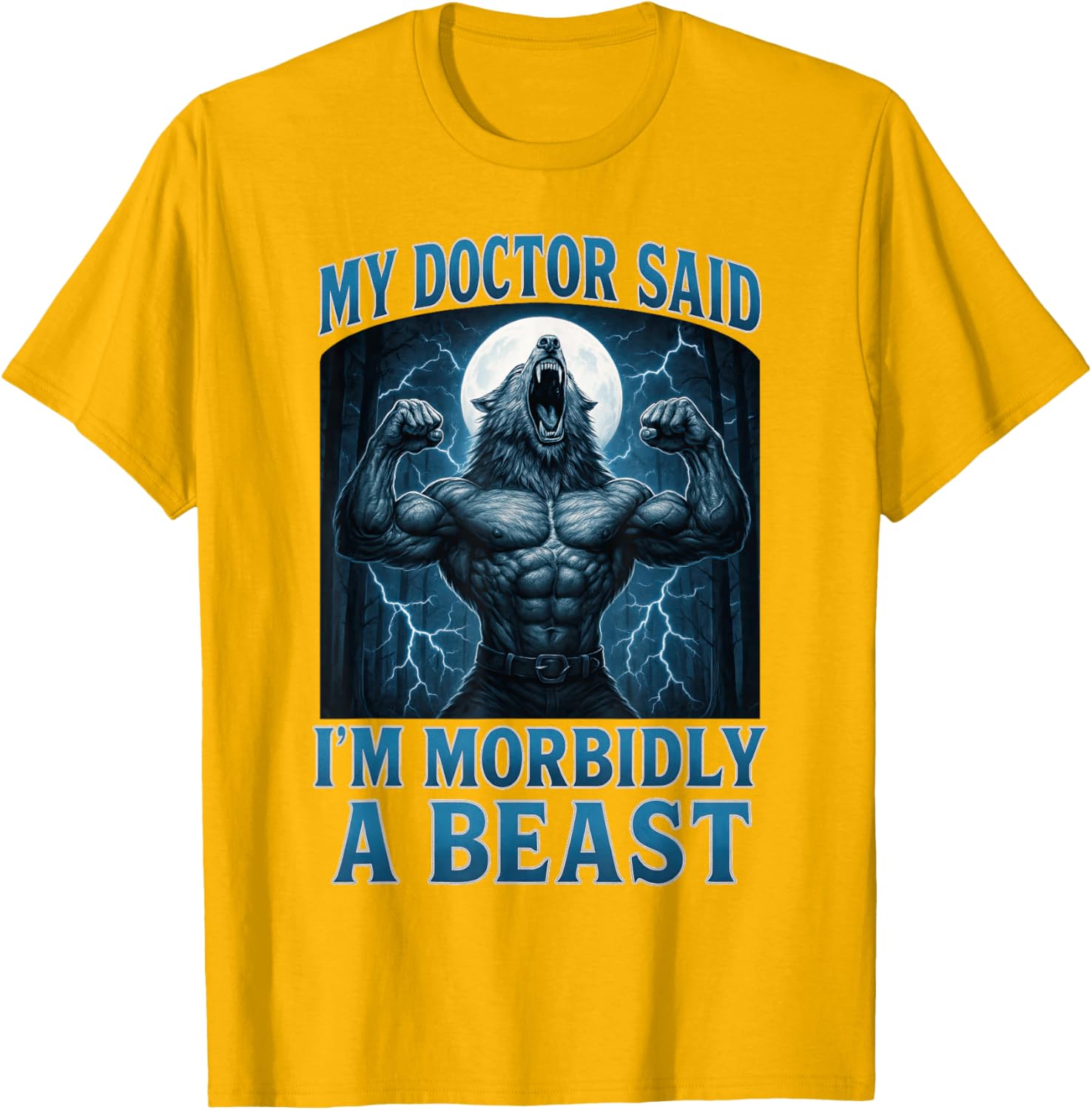 Funny Alpha Wolf Beast Meme Graphic Tee for Men, Women, and Teens - 10