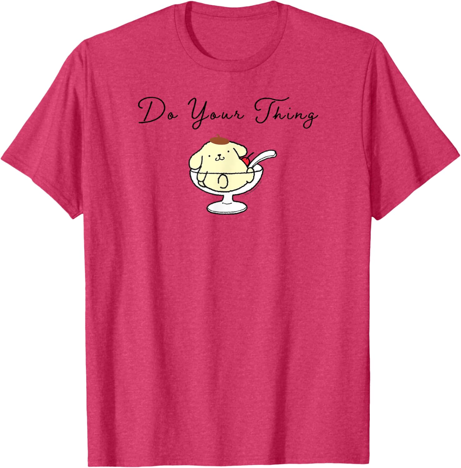 Pompompurin Do Your Thing T-Shirt Cute Character Apparel for Fans - 15