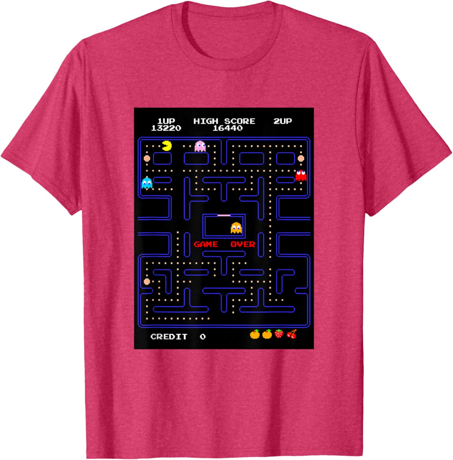 PAC-MAN T-Shirt for Gamers - Retro Arcade Style Fashion Top - 18