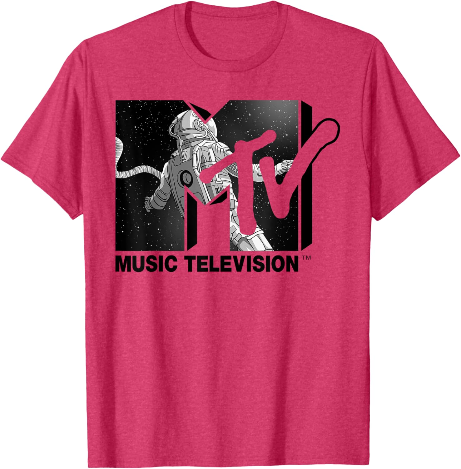 Mademark x MTV Astronaut Stratosphere Tee - Cool Graphic T-Shirt for Fans - 9