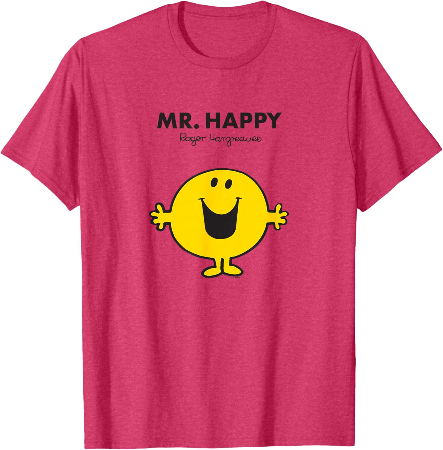 Mr Happy T-Shirt for Kids and Adults | Fun Mr Men Character Apparel - 5