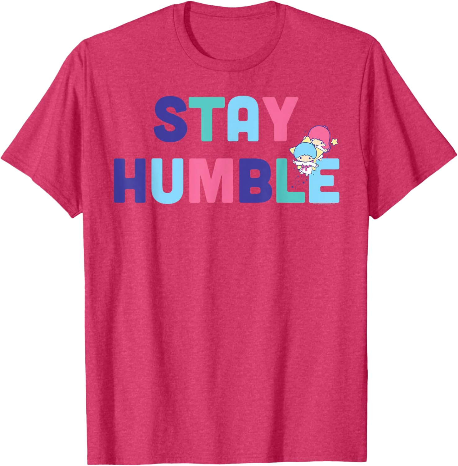 Little Twin Stars Stay Humble T-Shirt for Trendy Fashion Lovers - 2