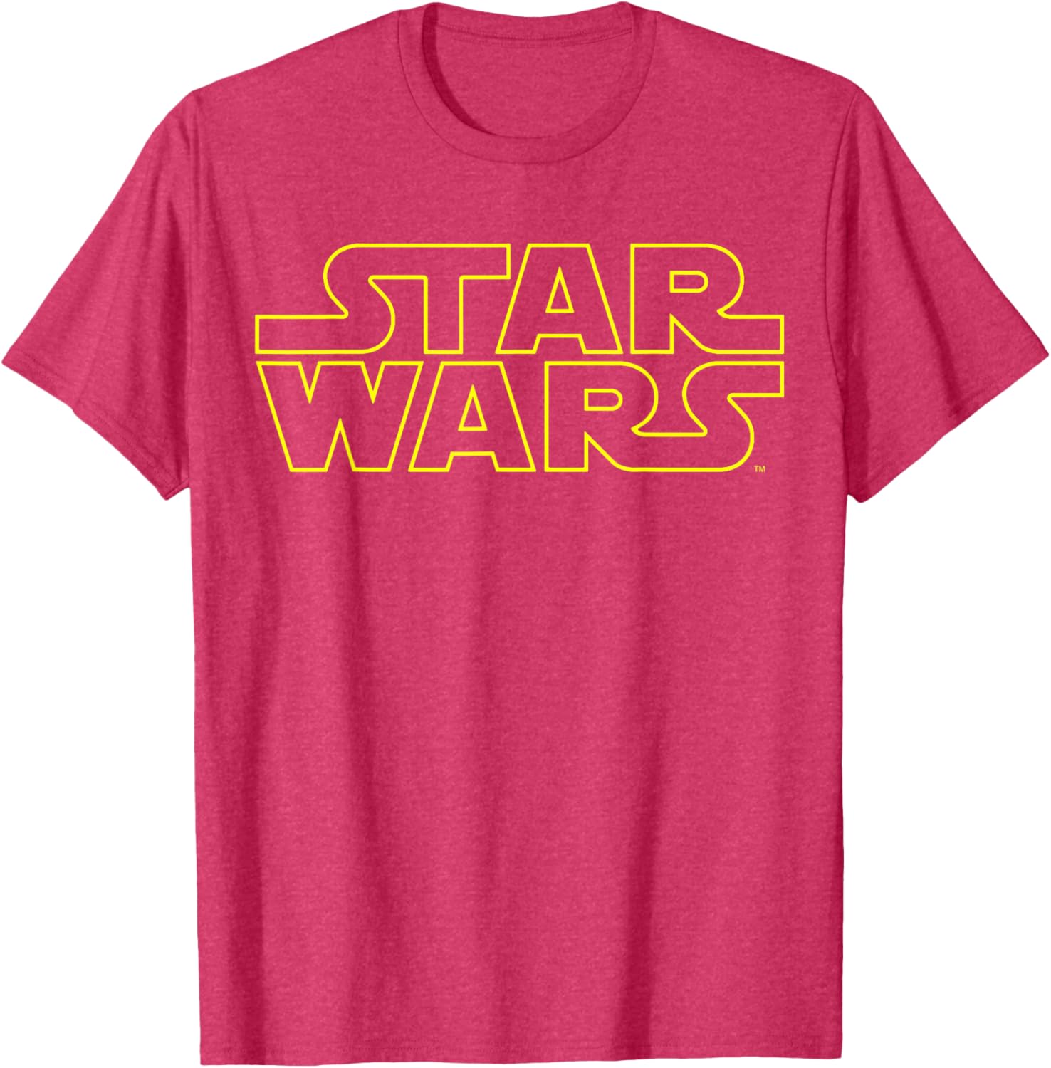 Star Wars Simple Title Logo T-Shirt for Fans | Disney+ Apparel - 4