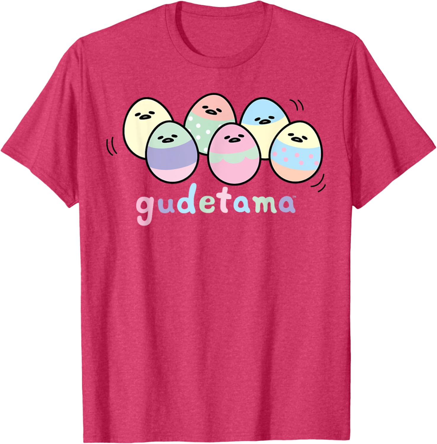 Gudetama Easter Egg T-Shirt Cute Graphic Tee for Eggcellent Fun - 11
