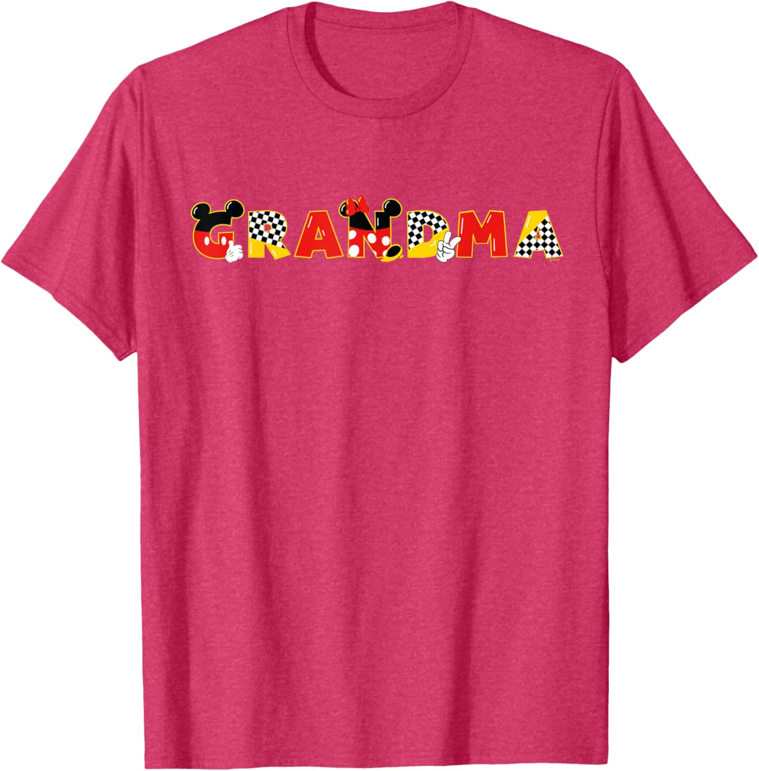 Disney Mickey and Minnie Grandma Gift Family Vacation T-Shirt for Trips - 23