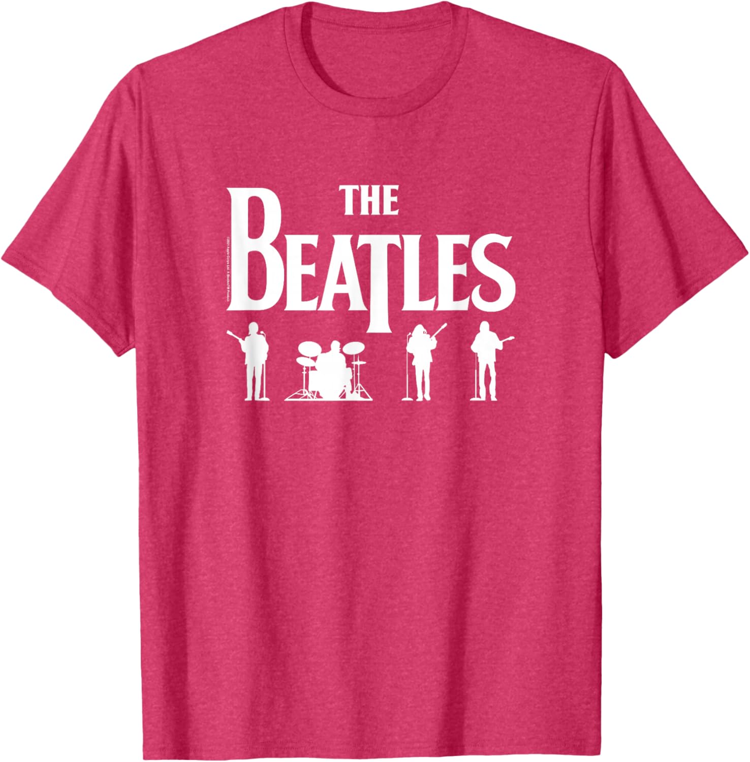 The Beatles Let It Be Light Silhouettes T-Shirt for Music Lovers - 6