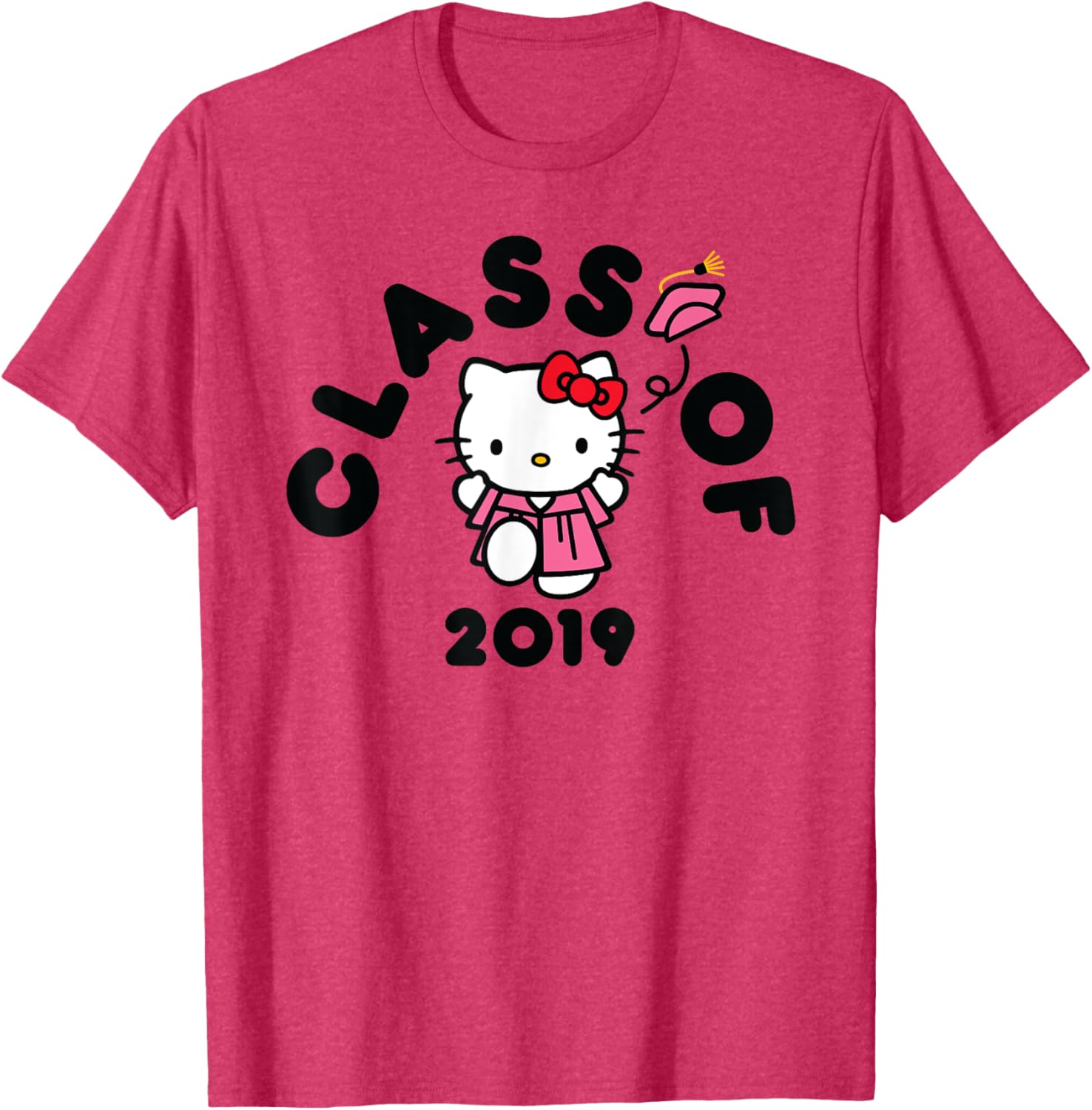 Hello Kitty 2019 Graduation Seniors T-Shirt for Stylish Celebrations - 3