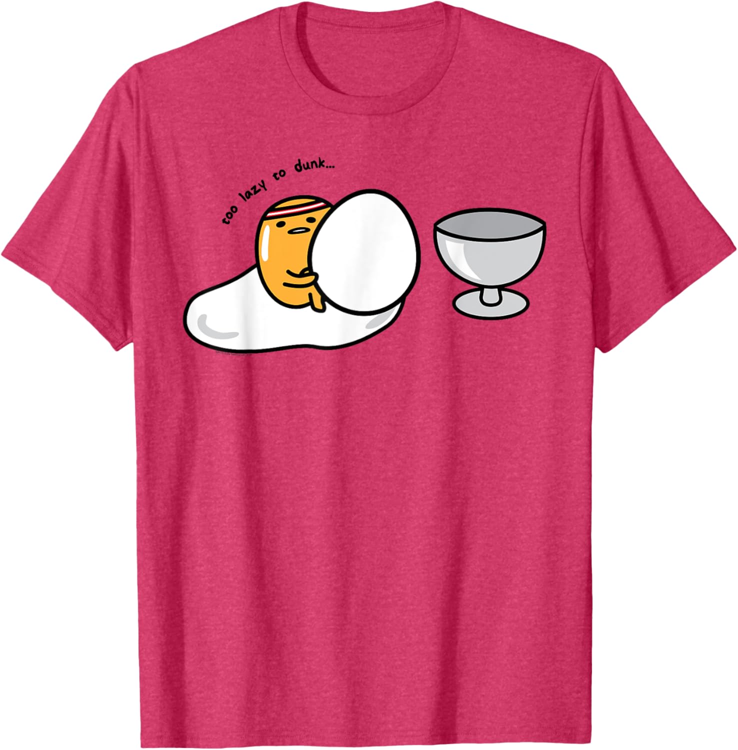 Gudetama Lazy Dunk Basketball T-Shirt for Fun and Unique Style - 2