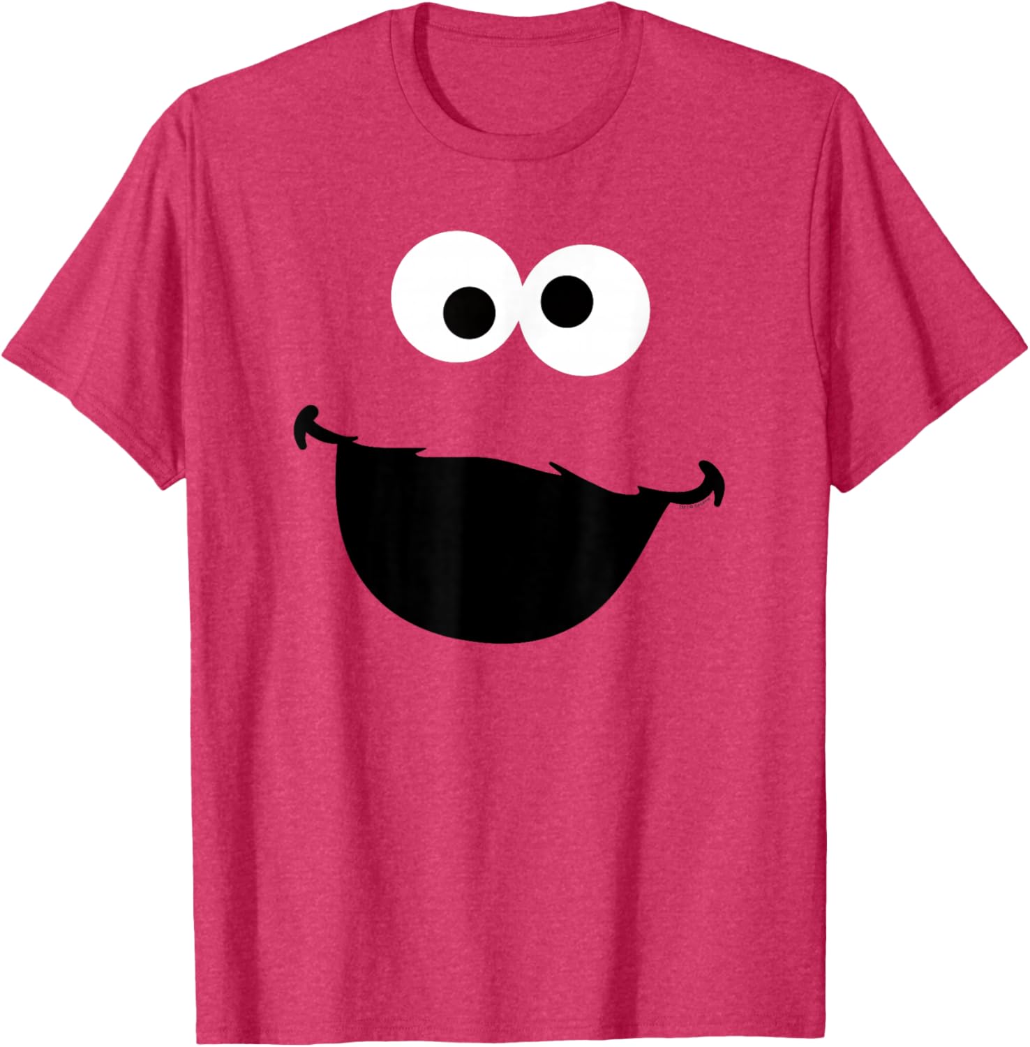 Adorable Sesame Street Cookie Monster Face T-Shirt for Kids and Adults - 2