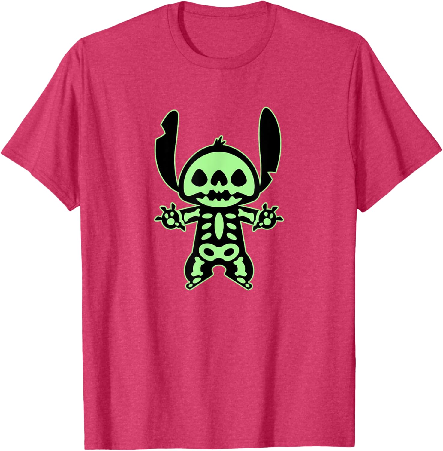 Halloween Neon Stitch T-Shirt for Fun Lilo & Stitch Fans - 3